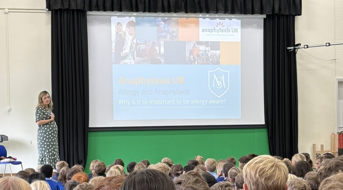 Allergy Awareness Assembly with Miss Rule