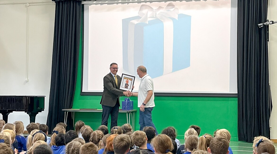 Celebrating Mr White